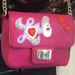 Juicy Couture Safiano Leather Crossbody Mini Cute